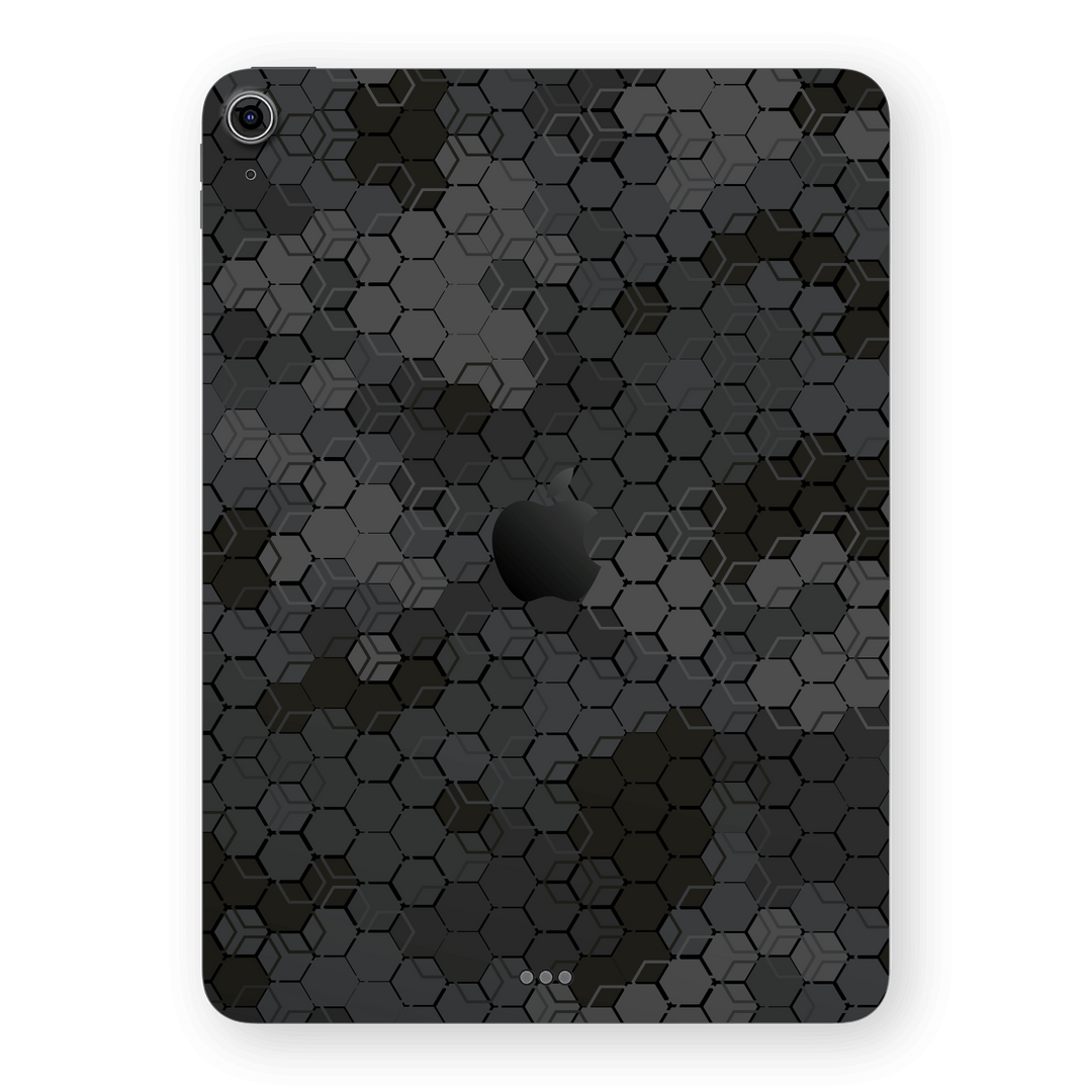 iPad AIR 4 (2020) SIGNATURE Abstract SLATE Hexagon Skin, Wrap, Decal, Protector, Cover by EasySkinz | EasySkinz.com