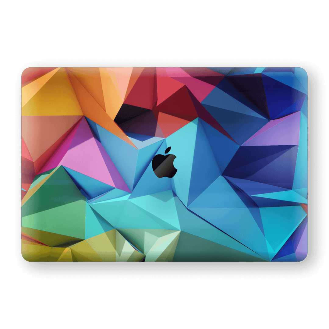 MacBook Pro 13" (No Touch Bar) Print Custom Signature Abstract Geometry 7 Skin Wrap Decal by EasySkinz - Design 7