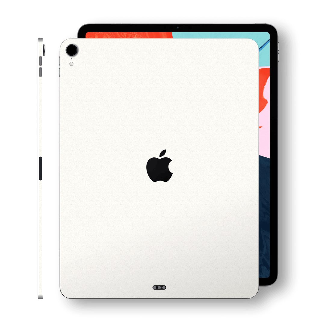 iPad PRO 12.9 inch 3rd Generation 2018 Matt Matte Daisy White Skin Wrap Sticker Decal Cover Protector by EasySkinz