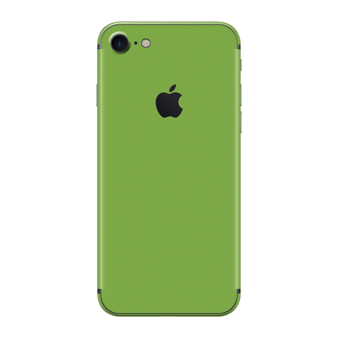 iPhone SE (20/22) Luxuria Lime Green Matt 3D Textured Skin Wrap Sticker Decal Cover Protector by EasySkinz | EasySkinz.com