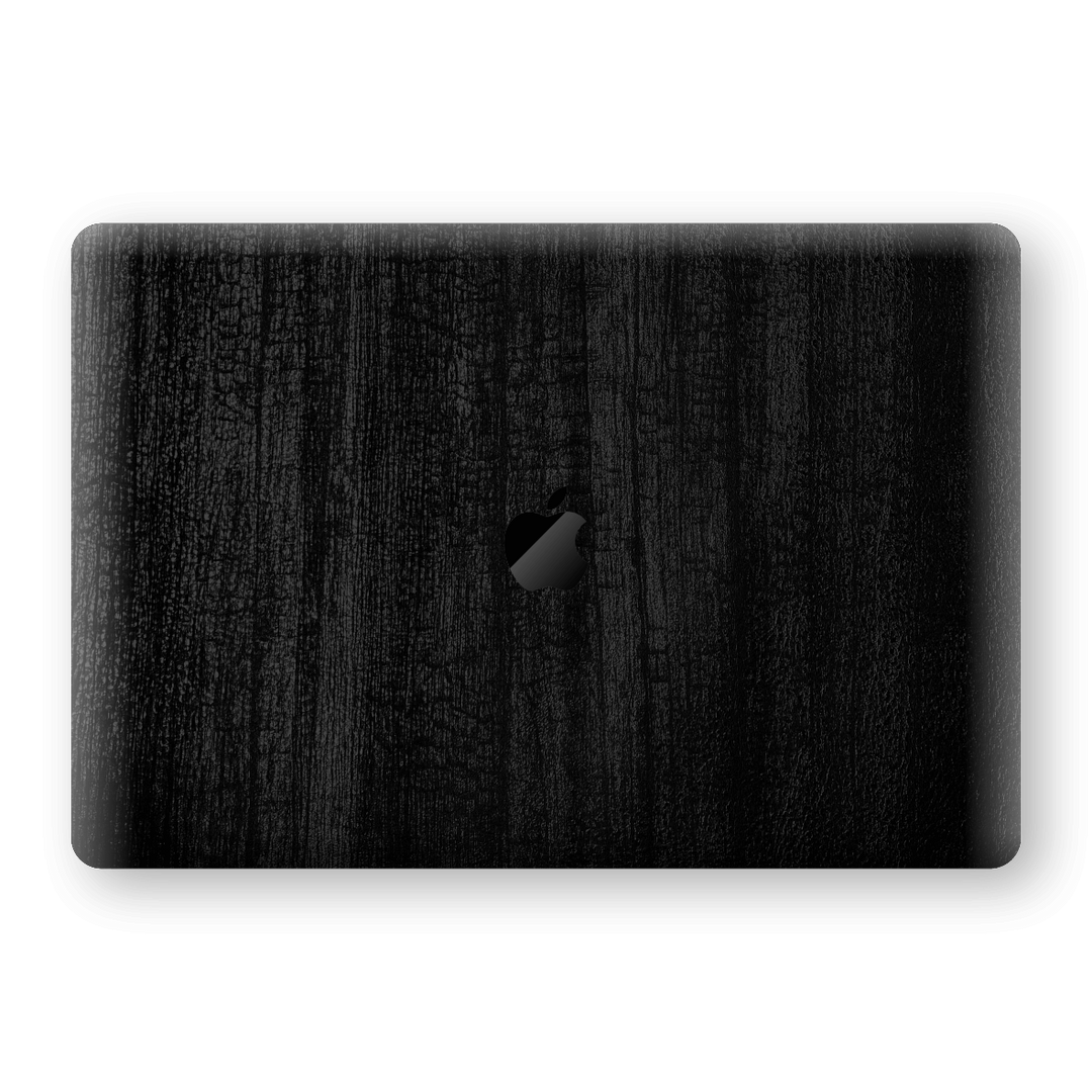 MacBook Pro 13" (No Touch Bar) Black CHARCOAL 3D Textured Skin Wrap Sticker Decal Cover Protector by EasySkinz