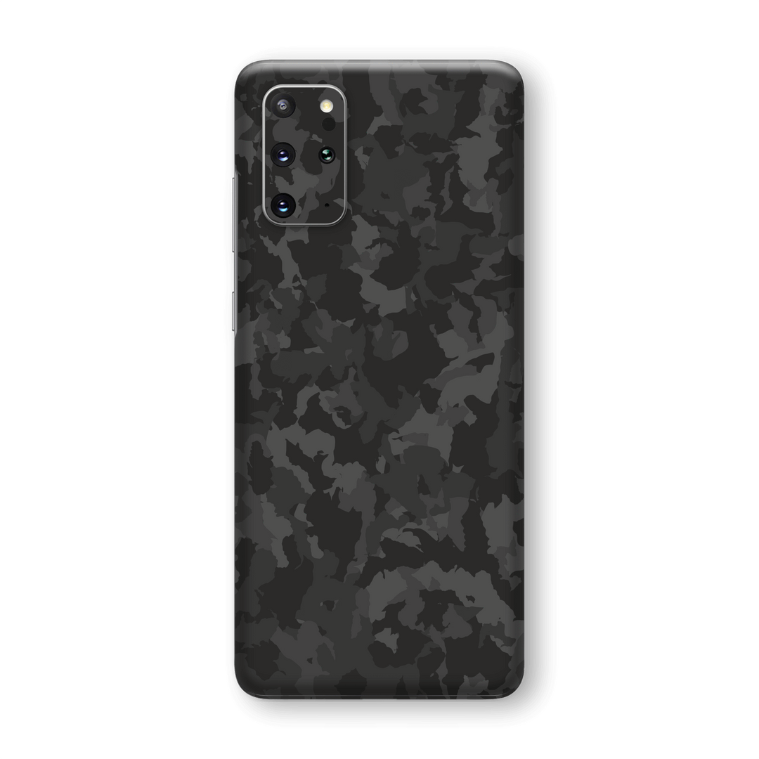 Samsung Galaxy S20+ PLUS Print Printed Custom SIGNATURE Camouflage DARK SLATE Skin Wrap Sticker Decal Cover Protector by EasySkinz