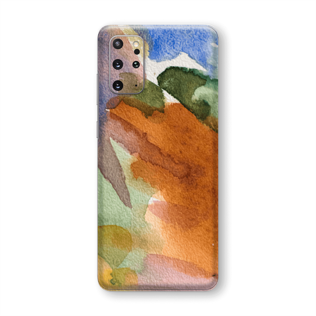 Samsung Galaxy S20+ PLUS Print Custom Signature Warm Watercolour Pastel Skin Wrap Decal by EasySkinz