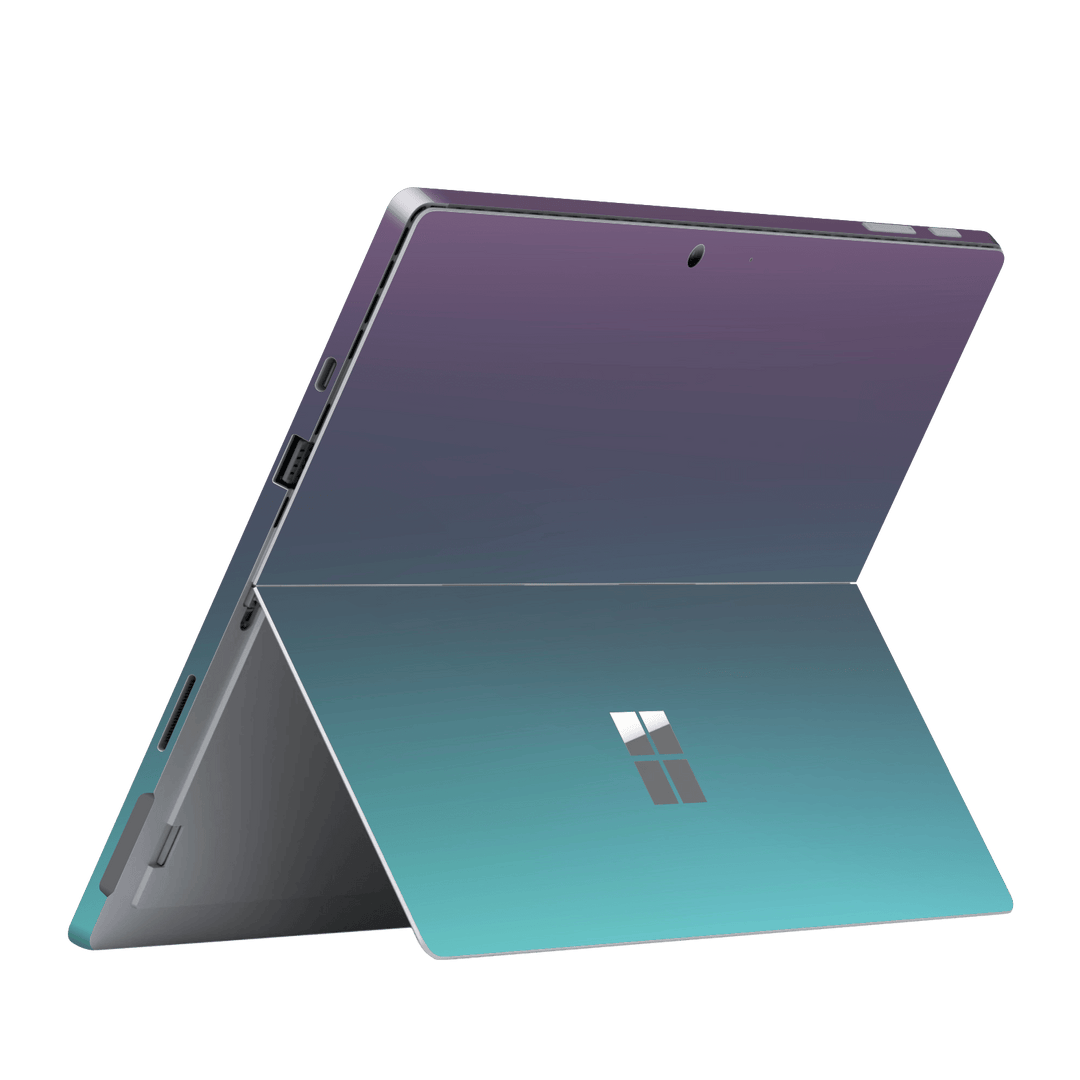 Microsoft Surface Pro 7 Chameleon Turquoise Lavender Colour-changing Skin, Wrap, Decal, Protector, Cover by EasySkinz | EasySkinz.com